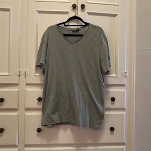 Vince V-neck T-shirt Green